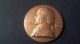 Collectible Bronze Medallion Of Chief Justice John Marshall Exonumia photo 1