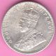 British India - 1914 - King George V - One Rupee - Rarest Silver Coin - 15 India photo 1