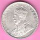 British India - 1912 - King George V - One Rupee - Rarest Silver Coin - 14 India photo 1