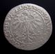 Lithuania 1/2 Grosz Grossus 1560 Sigismund Ii Augustus Silver Coin S4 Coins: Medieval photo 2