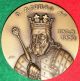 King Afonso Iv / Battle / Large Medal By Baltazar Exonumia photo 1