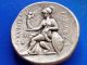 43.  Lysimachos,  The King Of Thrace,  Greek Silver Coin,  Tetradrachm; 17,  23g; 28mm Coins: Ancient photo 1