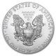 1 Ounce.  999 Fine Silver 2017 American Silver Eagle Bu,  3 Jars 24k Gold Flakes Silver photo 1