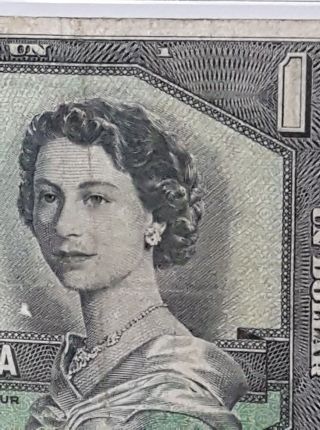 1954 Canada One Dollar Devils Face photo