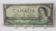 1954 Canada One Dollar Devils Face Canada photo 1