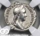 Roman Empire Ar Denarius,  Sabina,  Ad 128 - 136/7,  Ngc Ch Vf Ancients Coins: Ancient photo 1