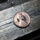 103 1943 Wartime Steel Penny Hobo Skull Hand Engraved Coin Copper Toned By Jam Exonumia photo 1