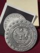 1871 - 1971 Chicago Fire Centennial Medallion.  999 Silver 4.  37 Troy Oz.  Box Paper Exonumia photo 2
