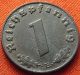 Ww2 German 1942 - B 1 Rp Reichspfennig 3rd Reich Zinc Nazi Coin (rl 1500) Germany photo 1