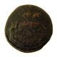 Denga 1/2 Kopek 1766 Russia - Catherine Ii The Great Old Coin $0.  01 Empire (up to 1917) photo 1
