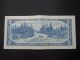 1954 $5 Dollar Bank Note Canada T/s0232907 Beattie - Rasminsky Modified Ef Grade Canada photo 1