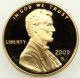 2009 S Deep Cameo Proof Lincoln Professional Life Cent Penny (b05) Lincoln Bicentennial (2009) photo 1