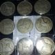 12 Of 300 Coin 1920 - 1940 Irish Ireland Half Crown 2/6 Eire Silver 750 Leat Saors Europe photo 4