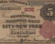 1882 $5 Dollar Bill Tradesmens National Bank Note Currency Paper Money F 467 Pmg Paper Money: US photo 1