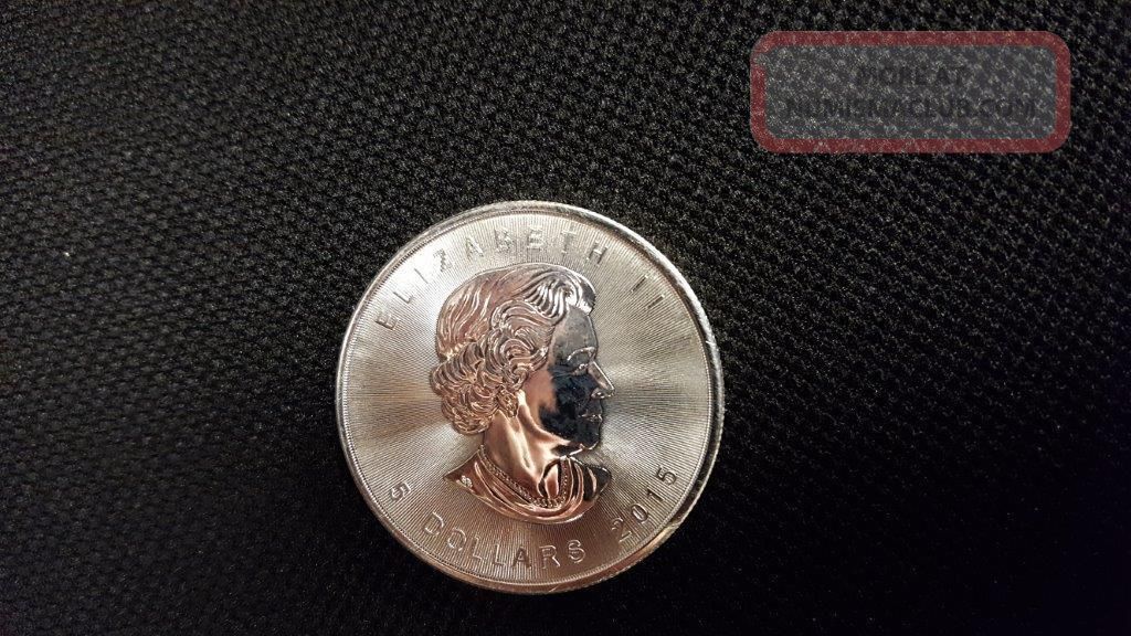 2015 Canada 1 Oz Silver Maple Leaf Bu Coins: Canada photo