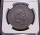 1857 Naples And Sicily,  Italy 10 Tornesi,  Ngc Au Details Large Copper Italy, San Marino, Vatican photo 1