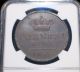 1857 Naples And Sicily,  Italy 10 Tornesi,  Ngc Au Details Large Copper Italy, San Marino, Vatican photo 2