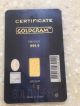 1 Gram 24k 999 Gold Istanbul Gold Refinery Bar Igr Certified Gold photo 2