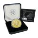2017 1 Oz Ounce Silver American Eagle.  999 24k Gold Colorized Cia Coin Silver photo 2