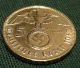 World War Ii Hitler Gold Plated German Vw Poster Car Ncaa Third Reich Eagle Coin Germany photo 2