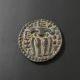 1200 - 1202 King Sahassa Malla,  Ancient Bronze One Massa Coin,  Ceylon,  Sri Lanka. Coins: Ancient photo 4