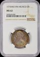 1773 Mo Fm Mexico 2 Reale Ngc Ms62 2nd Finest,  Old World Toned,  None @ Pcgs 2r Coins: US photo 4