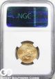 2009 Ngc $10 American Gold Eagle,  1/4 Oz.  Fine,  Ngc Ms 70 Early Release Gold photo 3