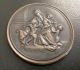 French / Bronze Medal With Family By A.  Goysini / M67 Exonumia photo 6