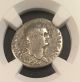 Titus As Augustus Triumphal Quadriga 3.  23g Ngc Ch F Roman Silver Denarius 79ad Coins: Ancient photo 3