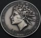 Medal (italy) 40th Anniversary Of Republic Nd (1986) / 12 Carlini 1799 - Silver Exonumia photo 1