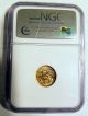 1993 1/10 Oz Gold American Eagle Ms - 69 Ngc Certified Brown Label Gold photo 1