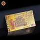 Wr Romania Gold Banknote Colored 100 Lei Real Gold Polymer Note With Europe photo 3