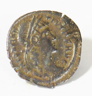 Aphrodite - Ancient Roman Bronze Constantine I The Great Coin (307 - 337 A.  D. ) photo