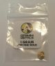 1 Gram.  999 Fine 24k Gold Round - Hand Poured - Hand Stamped - Grimm Metals Gold photo 5