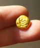 5 Gram.  999 Fine 24k Gold Round - Hand Poured - Hand Stamped - Grimm Metals Gold photo 3