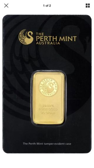 20 Gram Perth Gold Bar photo
