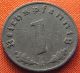 Ww2 German 1941 - F 1 Rp Reichspfennig 3rd Reich Zinc Nazi Coin (rl 1569) Germany photo 1