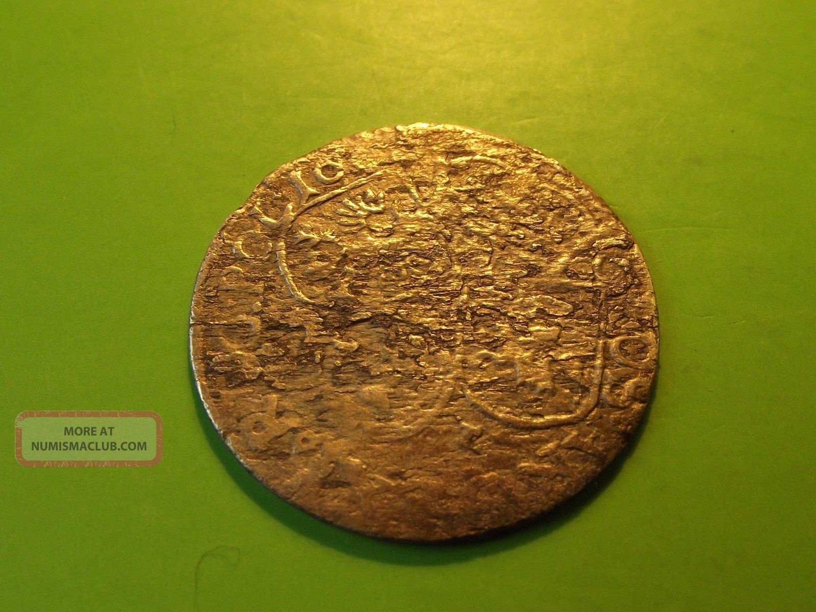 Poland 1663 At 6 Groschen Johann Casimir Km 91 Medieval Silver Coin Poland photo