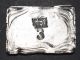 3 Oz Silver Mk Barz Pirate Skull Wafer.  999 Fine (limited Edition,  Jolly Roger) Silver photo 3