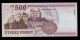 Hungary 500 Forint 2001 Eb Pick 188a Unc Banknote. Europe photo 1