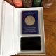 Franklin ' First Step On The Moon ' Eyewitness Sterling Silver Medal W/coa Exonumia photo 8