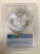 2017 $1 Pcgs Ms70 Silver Eagle First Strike Flag Label Coins photo 1