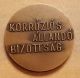 Hungary Hungarian Bronze Medal Et Separ Artis Studium Corrosion Commision Exonumia photo 1