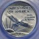 1997 $10 Us 1/10oz Platinum Statue Of Liberty American Eagle Coin (pcgs Ms 69) Platinum photo 1