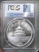 1989 Panda Silver 10 Yuan Coin From China Graded Ms68 By Pcgs China photo 1