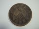 Antique Chinese Bronze Dollar Size 20 Cash Coin 1.  38 Inch / 35.  1 Mm 1379 China photo 1
