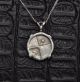 Thrace Chersonesos Authentic Silver Hemidrachm Coin 925 Sterling Silver Necklace Coins: Ancient photo 1