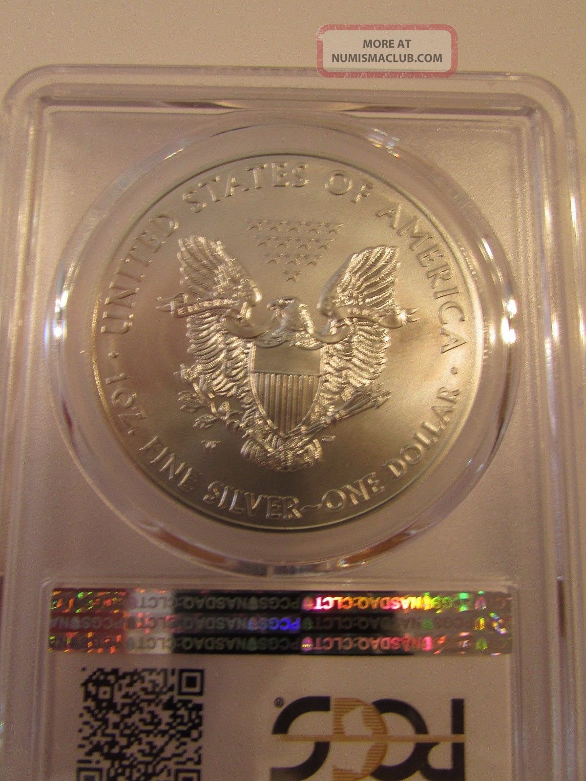 2013 - W Burnished Silver Eagle Pcgs Sp70. Proof " Perfect Coin