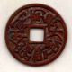 Kukai Monk Japanese Antique Esen (picture Coin) Mysterious Mon 1147a Asia photo 1