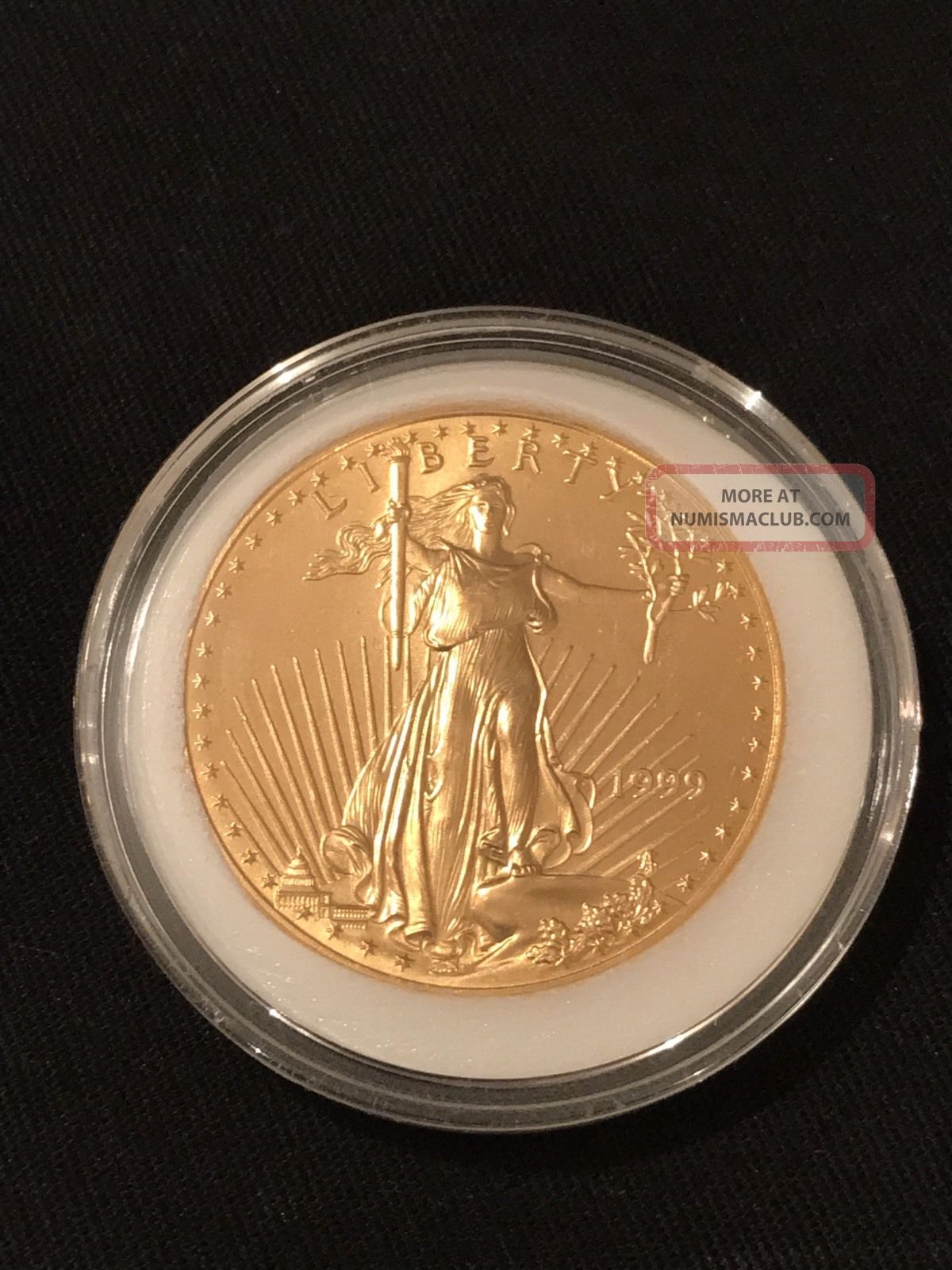 1999 American Eagle 1oz Fine Gold Coin - Gold photo